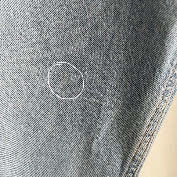 AGOLDE Riley High Rise Slim Straight Crop Jean in Reputation - Picture 5 of 13